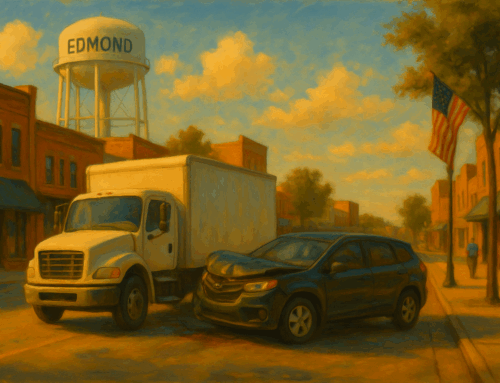 What to Do If You’re Hit by a Commercial Vehicle in Edmond