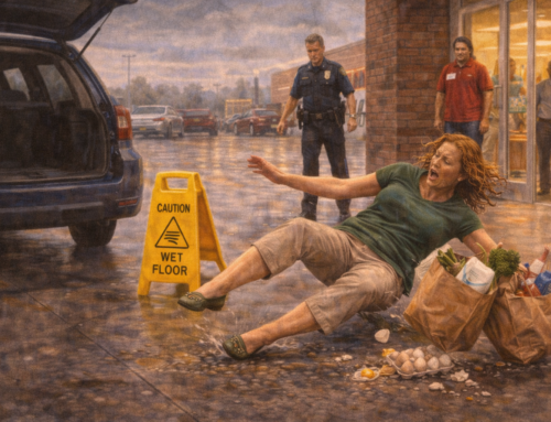 Slipped in a Norman Parking Lot or Entryway After Shopping? Here’s Who May Be Liable