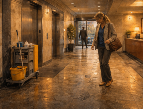 Retail Stores Aren’t the Only Risk — Slips in Office Buildings in Moore