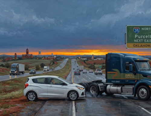 Semi Wreck on I-35 Through Purcell — Who Can Be Held Liable?