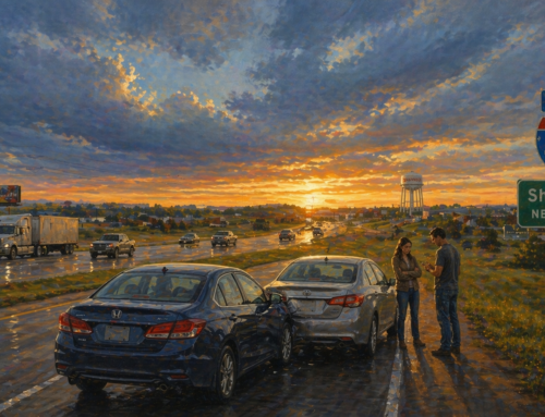 Rear-End Collisions on I-40 Near Shawnee — Fault and Next Steps