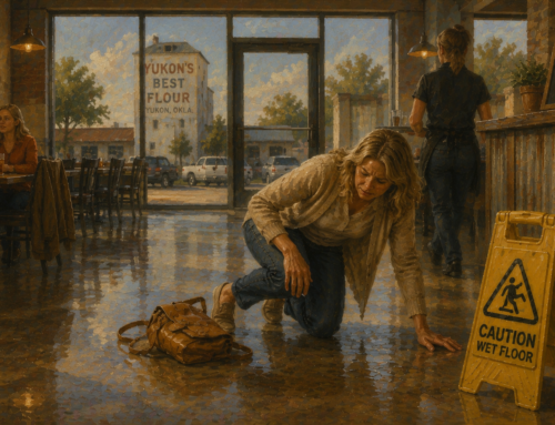 Slip and Fall in a Yukon Restaurant — Steps to Protect Your Claim