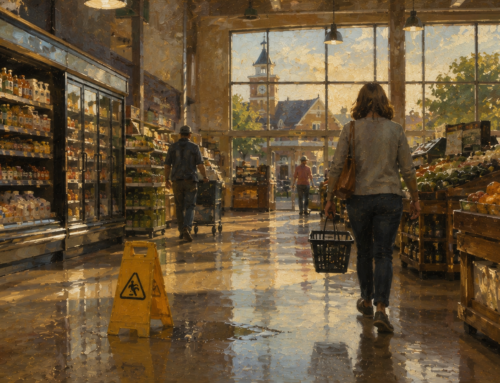 Slip and Fall at an Edmond Grocery Store — Who’s Responsible?