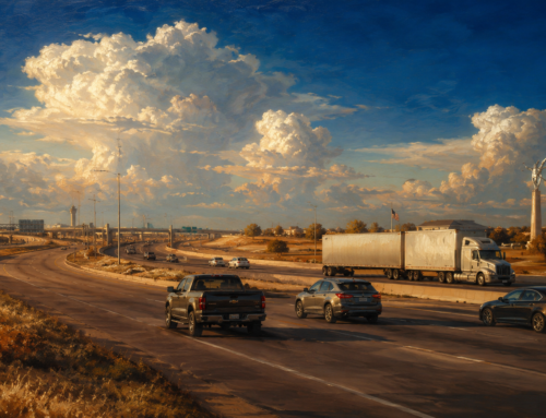 Semi Wreck on I-35 Through Midwest City — Multiple Parties, One Claim