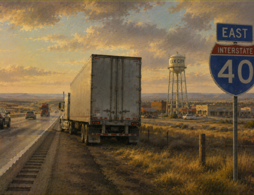 Semi Wreck on I-40 Near Elk City — Evidence That Disappears Fast