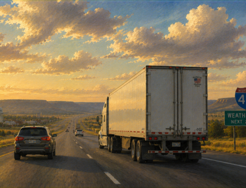 Semi Wreck on I-40 Near Weatherford — Who Can Be Held Liable?