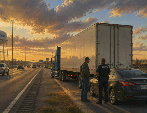 Semi Wreck on I-40 Near Bethany — Who Can Be Held Liable?