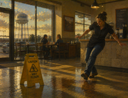 Slip and Fall at a Bethany Business — What Property Owners Owe You