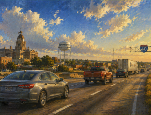 Car Accident on I-40 in Weatherford — Protecting Your Claim